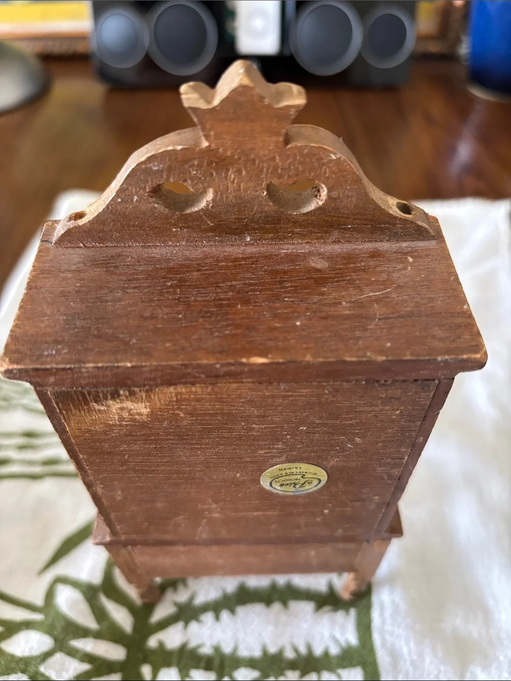 Particularly Adorable Miniature Highboy Hutch